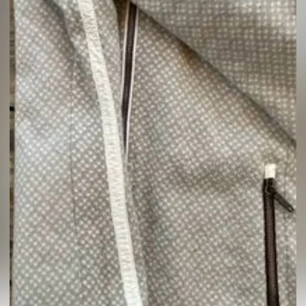 Killtec Women’s Fleece ski Jacket w/ standup collar grey & white Size 4 - Picture 7 of 8
